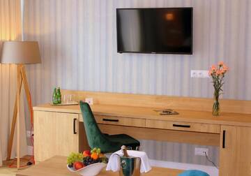 Фото номера Апартаменты с балконом Отель Hotel Echo г. Cedzyna 6